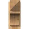 Ekena Millwork Legacy Arts & Crafts Rough Sawn Outlooker, Western Red Cedar, 8"W x 18"D x 18"H OUT08X18X18LEC03RWR - alternate 4
